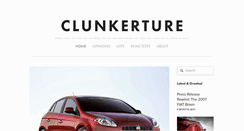 Desktop Screenshot of clunkerture.com